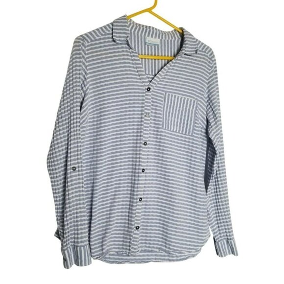 Columbia Sportswear Company Striped Long Sleeve Button-Up Shirt‎ L - Picture 1 of 11